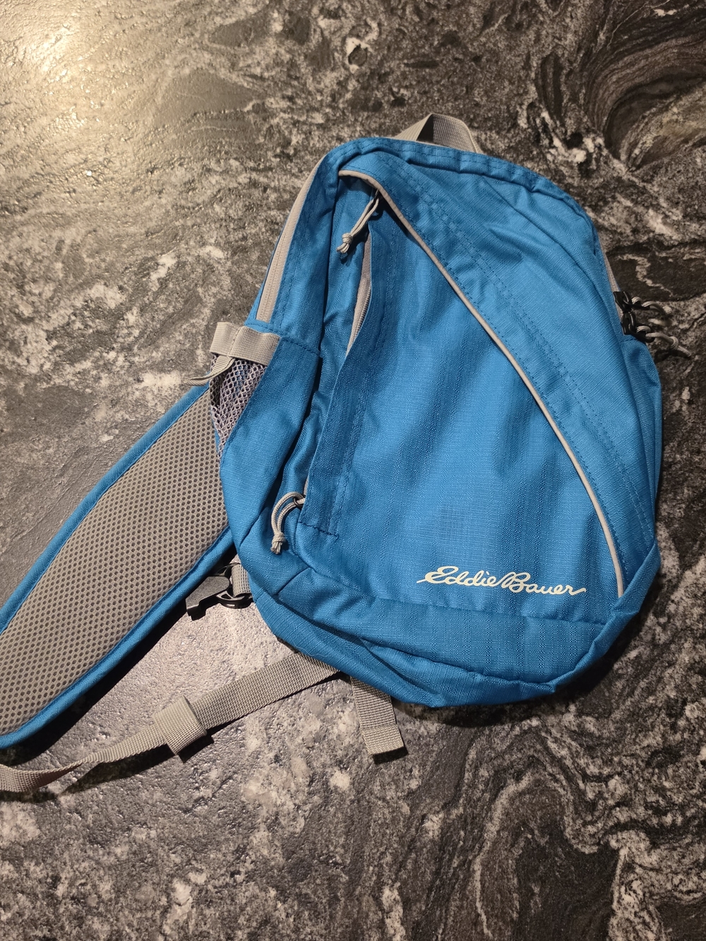 Eddie Bauer Blue Sling Backpack
